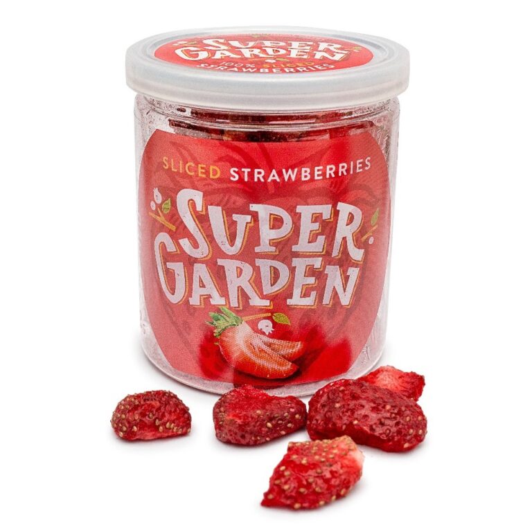 Külmkuivatatud maasikad viiludena