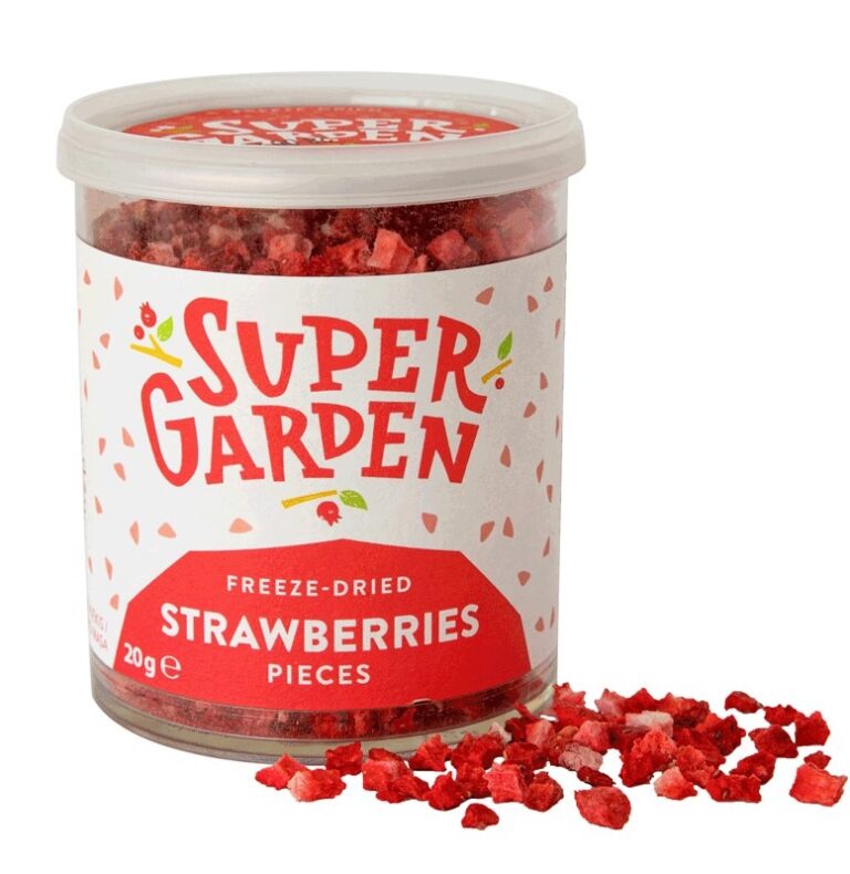 Külmkuivatatud maasikad tükkidena