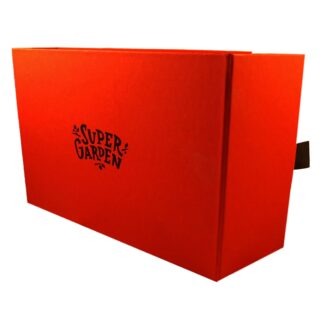 Красная подарочная коробка на 6 баночек