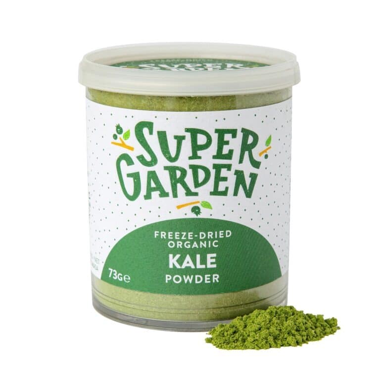 Freeze-dried kale